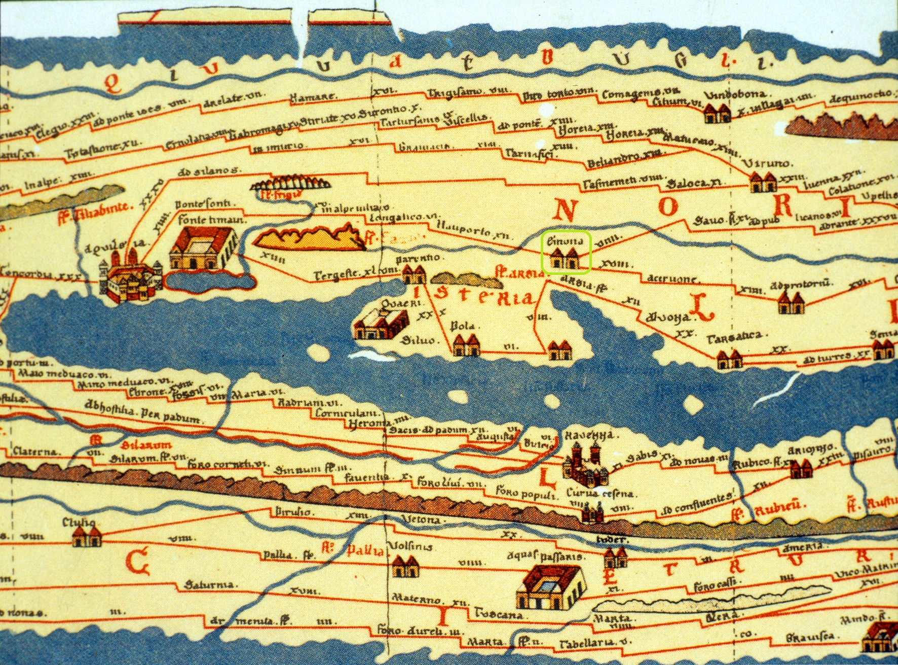 A Roman map